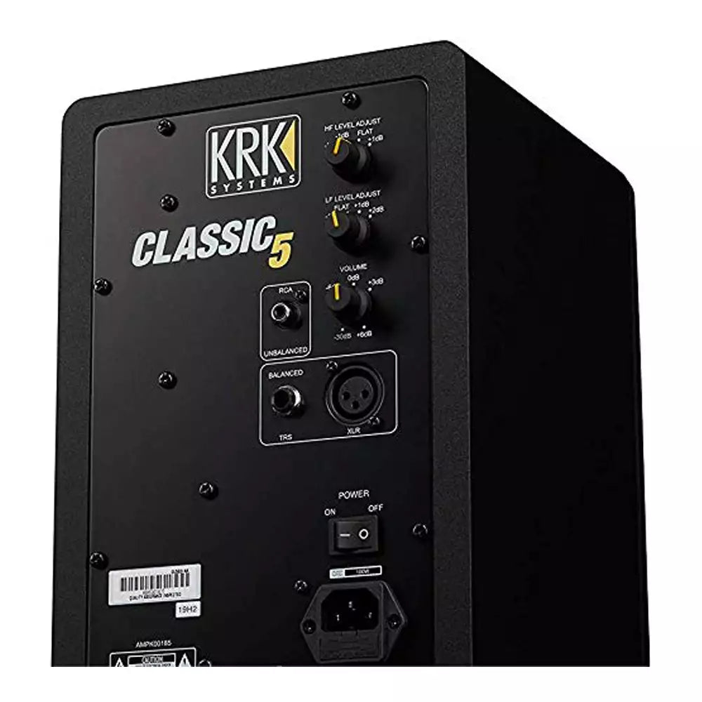 (Pre-Owned, Very Good) KRK Rokit 5 G3 Powered Studio Monitors, Bookshelf Speakers (Black) (120 Days Warranty)