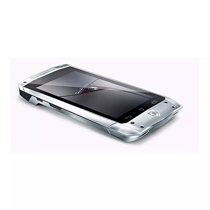 (Open Box) Lamborghini Tonino Antares Luxury Android Smartphone (Stainless Steel and Leather) (32GB) (Silver) (90 Days Warranty)