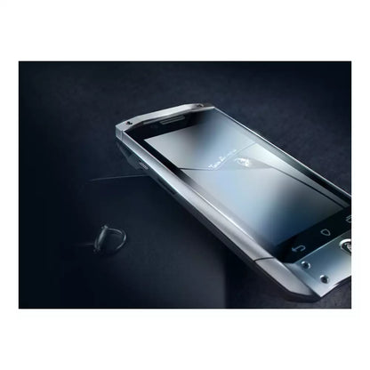 (Open Box) Lamborghini Tonino Antares Luxury Android Smartphone (Stainless Steel and Leather) (32GB) (Silver) (90 Days Warranty)