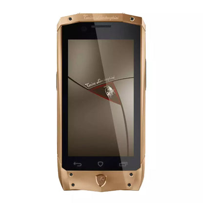 (Open Box) Lamborghini Tonino Antares Luxury Android Smartphone (Stainless Steel and Leather) (32GB) (Silver) (90 Days Warranty)
