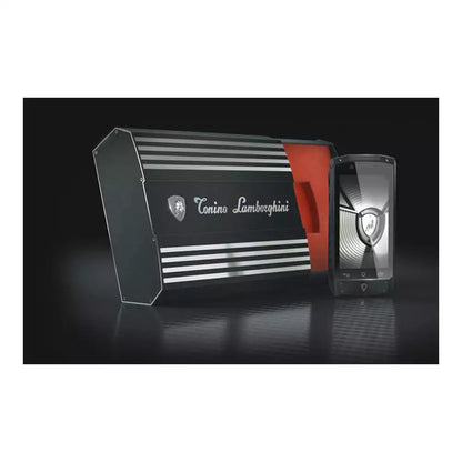 (Open Box) Lamborghini Tonino Antares Luxury Android Smartphone (Stainless Steel and Leather) (32GB) (Silver) (90 Days Warranty)