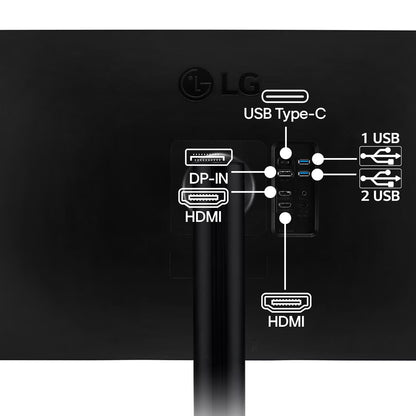 (Open Box Condition) LG 32UN880K 80cm (31.5 Inch) Ultrafine UHD(3840 x 2160) IPS Monitor with Ergo Stand, Anti-Glare, HDR 10, DCI-P3 95% (Black) (6 Months Warranty)