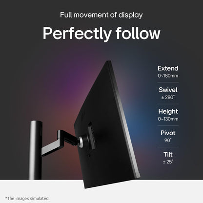 (Open Box Condition) LG 32UN880K 80cm (31.5 Inch) Ultrafine UHD(3840 x 2160) IPS Monitor with Ergo Stand, Anti-Glare, HDR 10, DCI-P3 95% (Black) (6 Months Warranty)
