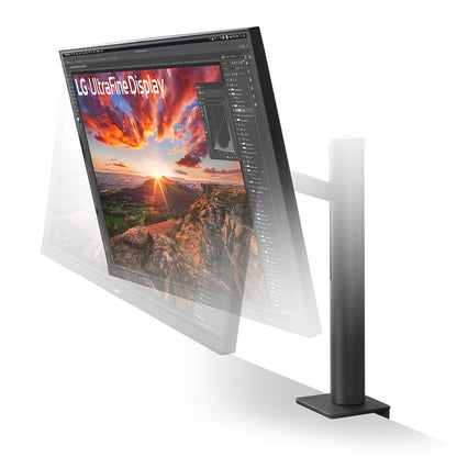 (Open Box Condition) LG 32UN880K 80cm (31.5 Inch) Ultrafine UHD(3840 x 2160) IPS Monitor with Ergo Stand, Anti-Glare, HDR 10, DCI-P3 95% (Black) (6 Months Warranty)
