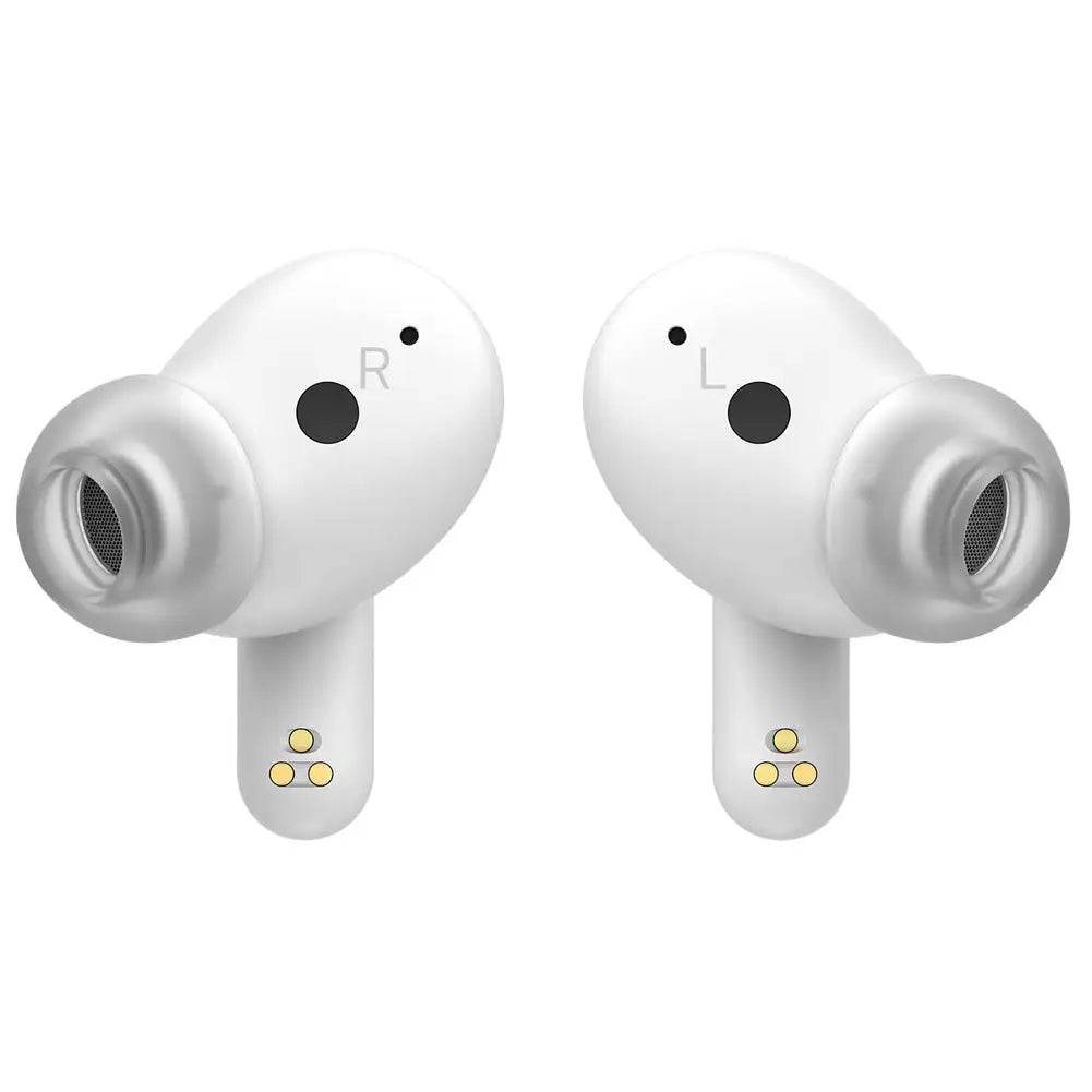 (Open Box) LG TONE FP6W Active Noise Cancelling Earphones, 22 Hrs Battery, UV Nano Case, 3D Sound True Wireless Bluetooth Earphones (White) (90 Days Warranty)