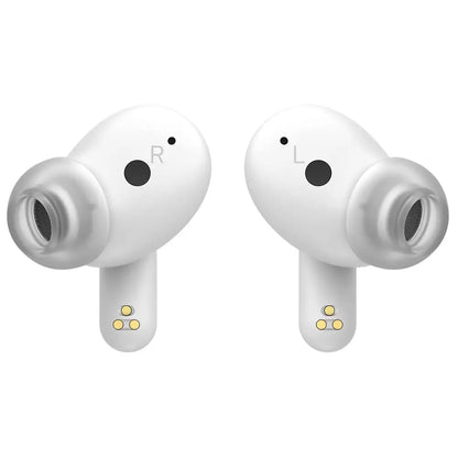 (Open Box) LG TONE FP6W Active Noise Cancelling Earphones, 22 Hrs Battery, UV Nano Case, 3D Sound True Wireless Bluetooth Earphones (White) (90 Days Warranty)