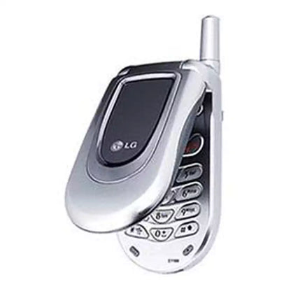 (Open Box Condition) LG C1100 Sleek Flip Phone With Color Display (Silver) + Original Retail Box and Accessories