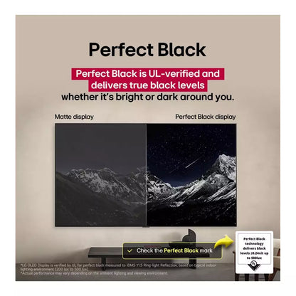 (Open Box Condition) LG C5 48 Inch OLED 4K Ultra HD TV/Monitor With 120Hz VRR, Nvidia G-Sync (48", Gray) (With Wall Mount Only!) (120 Days Warranty) (Available in Delhi Only!) (Demo Available)