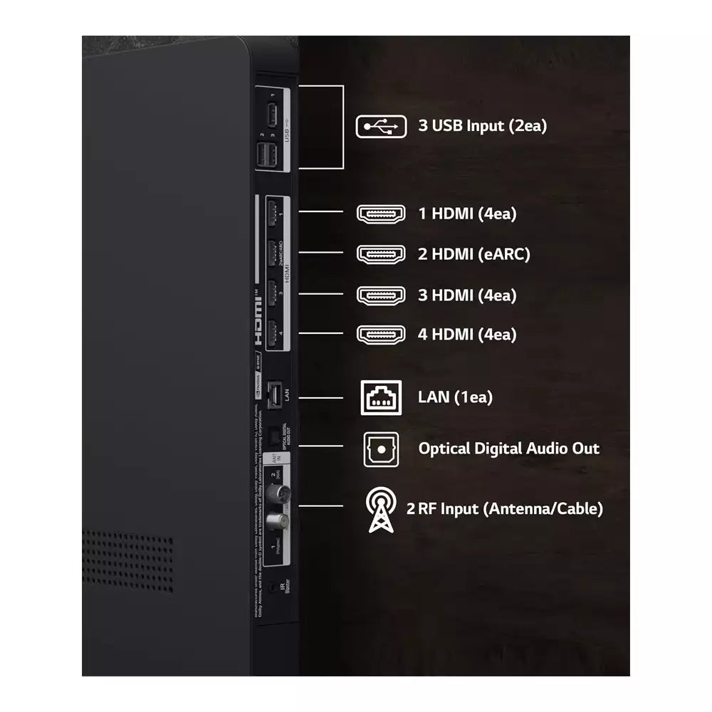 (Open Box Condition) LG C5 48 Inch OLED 4K Ultra HD TV/Monitor With 120Hz VRR, Nvidia G-Sync (48", Gray) (With Wall Mount Only!) (120 Days Warranty) (Available in Delhi Only!) (Demo Available)