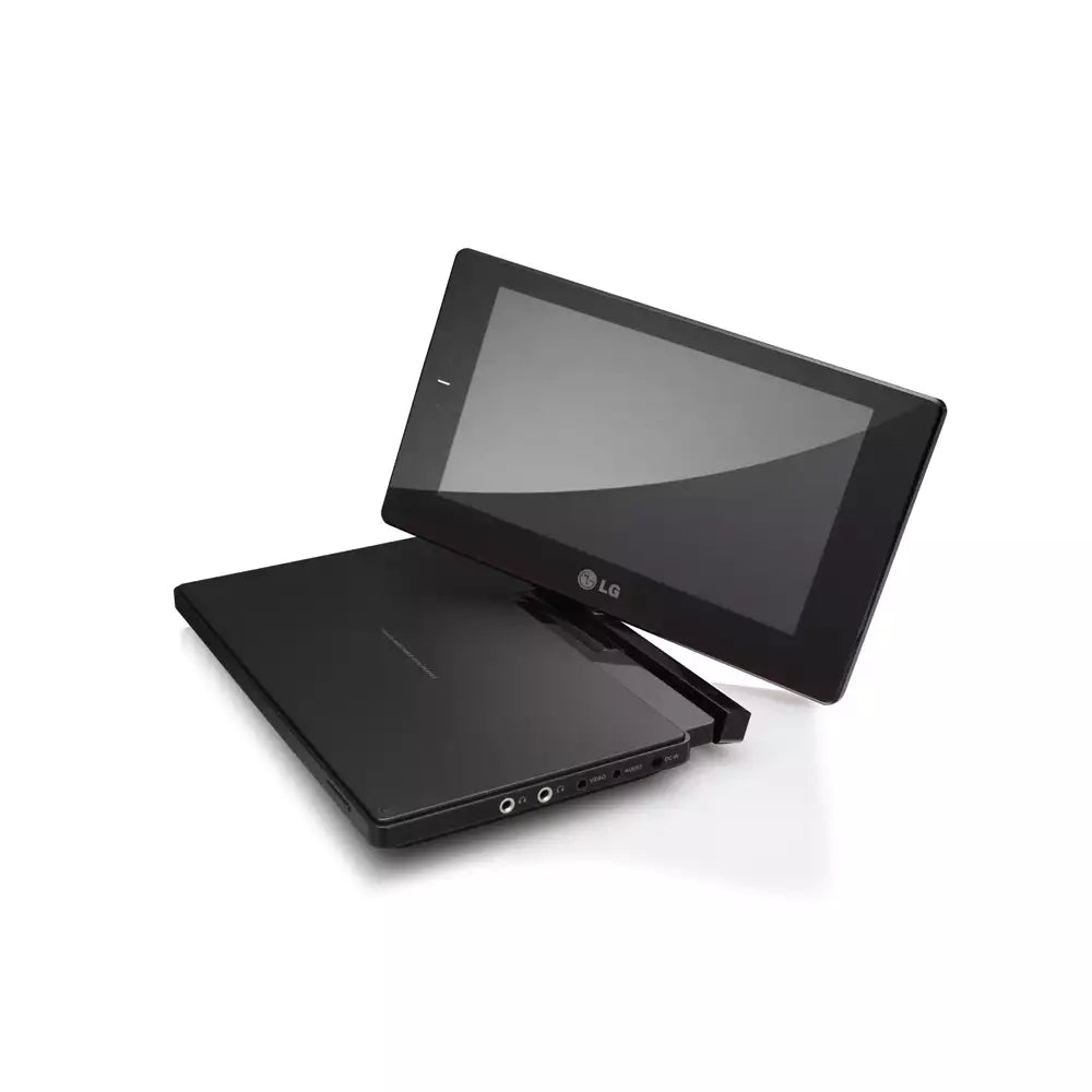(Pre-Owned, Good) LG DP581B Portable DVD Player (Black) (60 Days Warranty) (Runs On Power Adapter Only!) + 1 Movie DVD