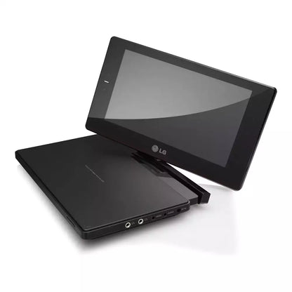 (Pre-Owned, Good) LG DP581B Portable DVD Player (Black) (60 Days Warranty) (Runs On Power Adapter Only!) + 1 Movie DVD
