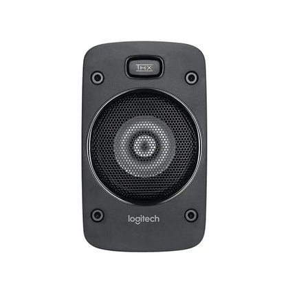 (Pre-Owned, Very Good) Logitech Z906 5.1 Surround Sound Speaker System + High Quality Bluetooth Adapter, THX, Dolby and DTS Certified, 1000 Watts Peak Power, Multi -Device, Multiple Audio Inputs, Remote Control (Black) (60 Days Warranty)