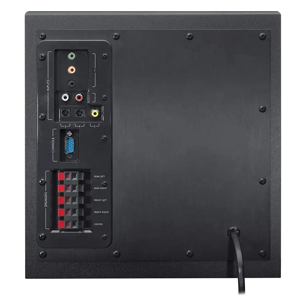 (Pre-Owned, Very Good) Logitech Z906 5.1 Surround Sound Speaker System + High Quality Bluetooth Adapter, THX, Dolby and DTS Certified, 1000 Watts Peak Power, Multi -Device, Multiple Audio Inputs, Remote Control (Black) (60 Days Warranty)