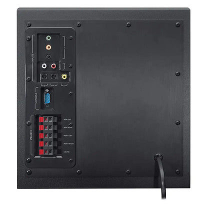 (Pre-Owned, Very Good) Logitech Z906 5.1 Surround Sound Speaker System + High Quality Bluetooth Adapter, THX, Dolby and DTS Certified, 1000 Watts Peak Power, Multi -Device, Multiple Audio Inputs, Remote Control (Black) (60 Days Warranty)