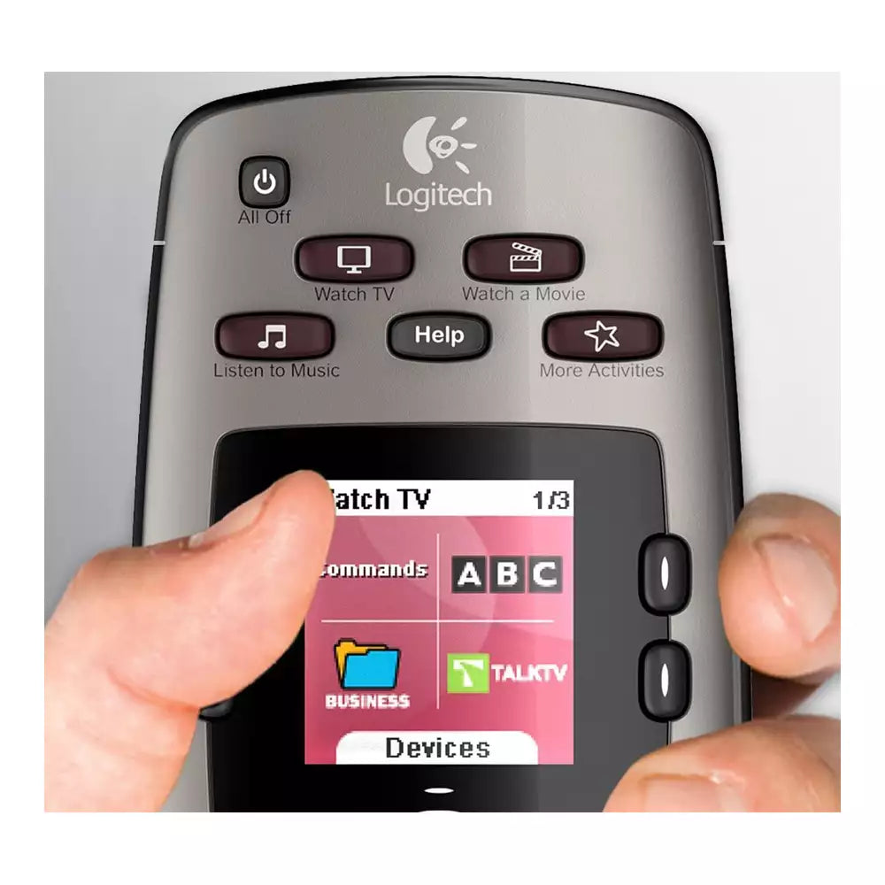 (Pre-Owned, Very Good) Logitech Harmony 650 Remote, Universal Remote Control, Works With Logitech MyHarmony Software (Gray) (90 Days Warranty)