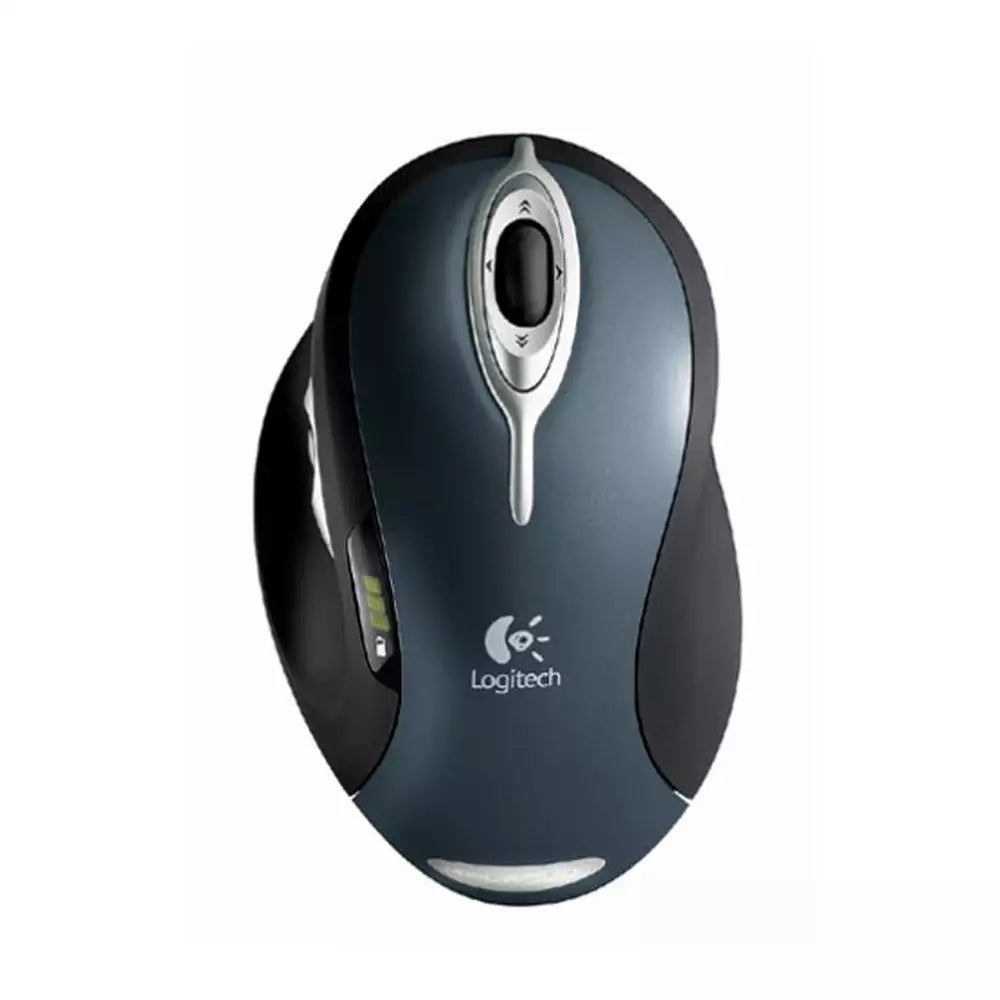 (Pre-Owned, Good) Logitech MX1000 Cordless Laser Mouse (M-RAG97) With Charging Dock (Gray) (90 Days Warranty)