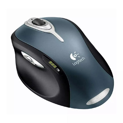 (Pre-Owned, Good) Logitech MX1000 Cordless Laser Mouse (M-RAG97) With Charging Dock (Gray) (90 Days Warranty)