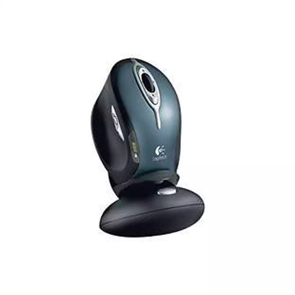 (Pre-Owned, Good) Logitech MX1000 Cordless Laser Mouse (M-RAG97) With Charging Dock (Gray) (90 Days Warranty)