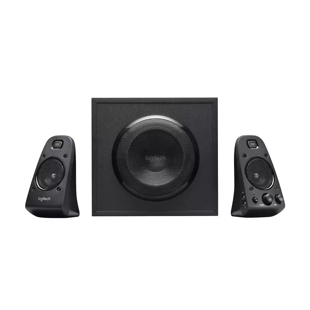 (Open Box Condition) Logitech Z623 2.1 THX Certified Speaker System (200W RMS) (Black) (6 Months) (Subwoofer has some marks)
