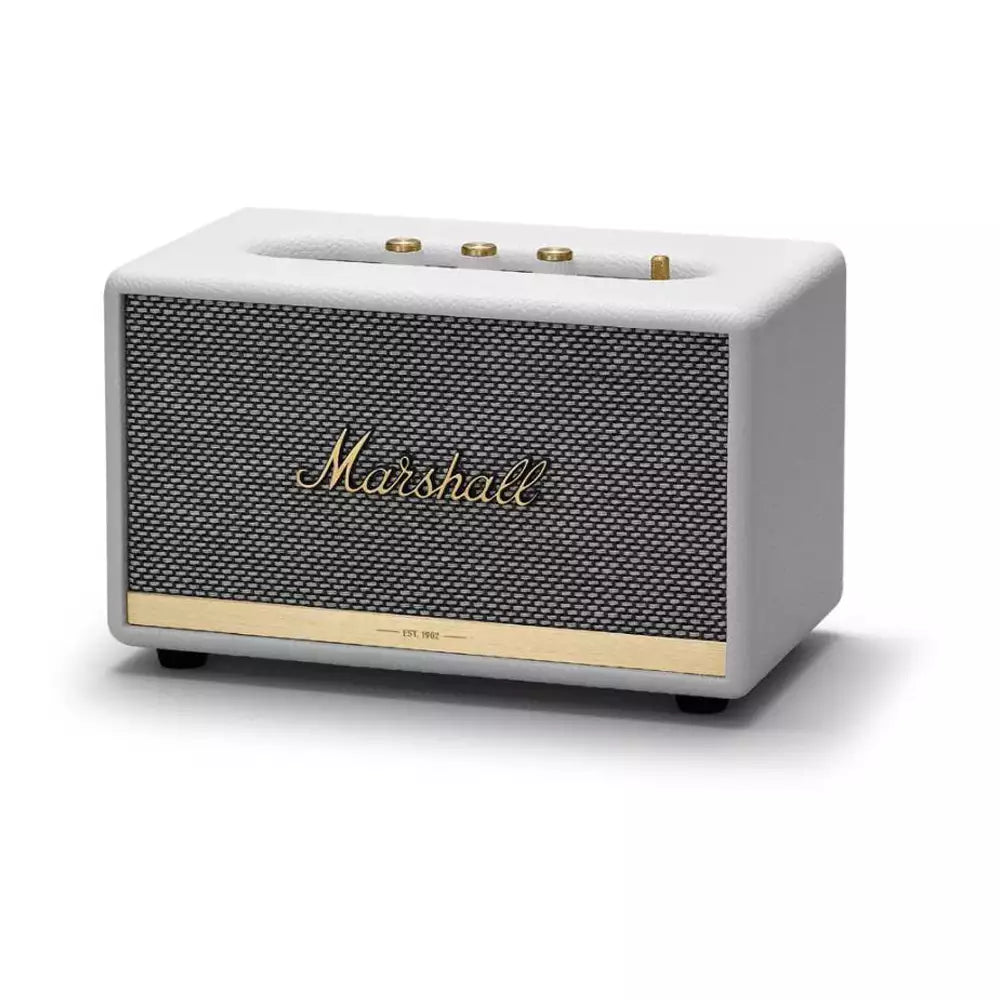 (Open Box Condition) Marshall Acton II (Acton 2) Wireless Bluetooth Speaker (White) (120 Days Warranty)