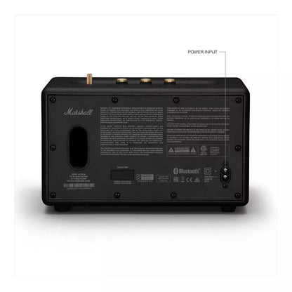 (Open Box) Marshall Acton III (Acton 3) Wireless Bluetooth Speaker (Black) (10 Months Warranty)