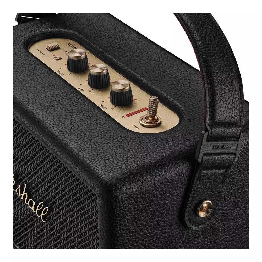 (Open Box Condition) Marshall Kilburn 3 Portable Wireless Bluetooth Speaker (Black) (9 Months Warranty)