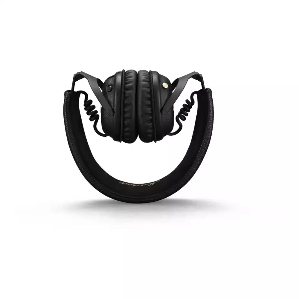 (Pre-Owned, Works via AUX only, No ANC, Good) Marshall Mid ANC On Ear Headphone (Black) (Wired only, No ANC) (60 Days Warranty)