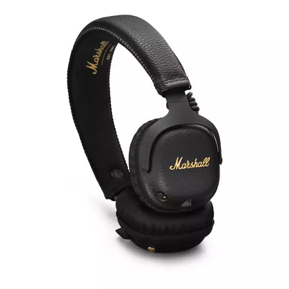 (Pre-Owned, Works via AUX only, No ANC, Good) Marshall Mid ANC On Ear Headphone (Black) (Wired only, No ANC) (60 Days Warranty)