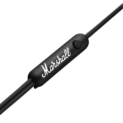 (Pre-Owned, Very Good) Marshall Mode Wired In Ear Earphones With Mic (Black) (60 Days Warranty)