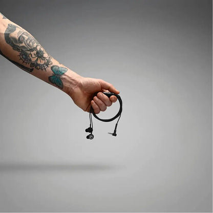(Pre-Owned, Very Good) Marshall Mode Wired In Ear Earphones With Mic (Black) (60 Days Warranty)