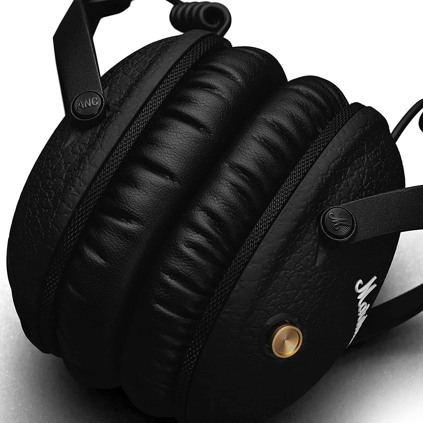 (Pre-Owned, Very Good) Marshall Monitor II (Monitor 2) ANC Wireless Bluetooth Headphones With ANC (Black) (120 Days Warranty) (With Headband Cover)