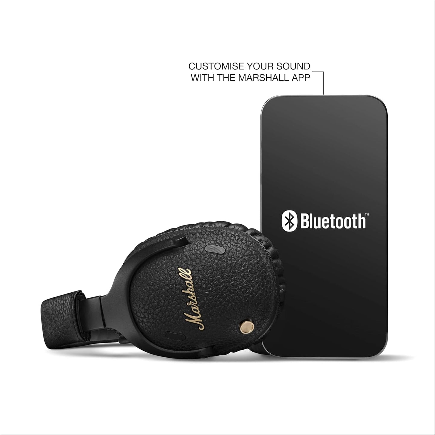 (Open Box) Marshall Monitor III (Monitor 3) Active Noise Canceling (ANC) Over Ear Bluetooth Headphones (Black) (10 Months Warranty)