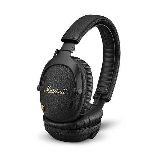(Open Box) Marshall Monitor III (Monitor 3) Active Noise Canceling (ANC) Over Ear Bluetooth Headphones (Black) (10 Months Warranty)