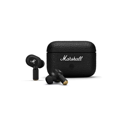 (Open Box) Marshall Motif II ANC (Motif 2) True Wireless Active Noise Cancelling Bluetooth Headphones, Earbuds With Calls and 30 Hours Playtime (Black) (6 Months Warranty)