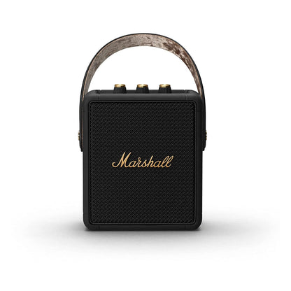 (Open Box Condition) Marshall Stockwell 2/II Wireless Bluetooth Portable Speaker (Black) (90 Days Warranty) (With 3rd Party Strap)