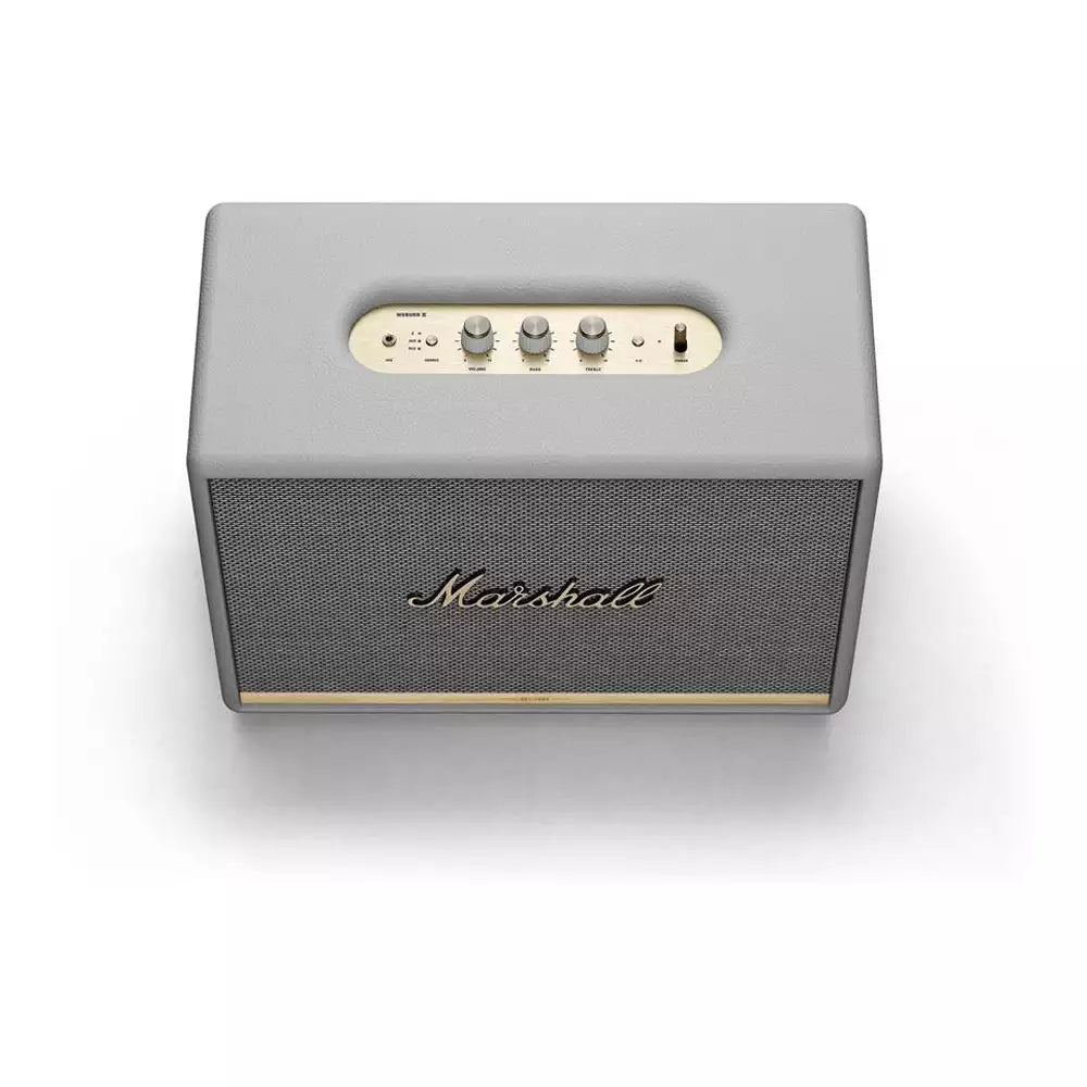 (Pre-Owned, Good) Marshall Woburn II (Gen 2) Bluetooth Speaker System (White) (120 Days Warranty)