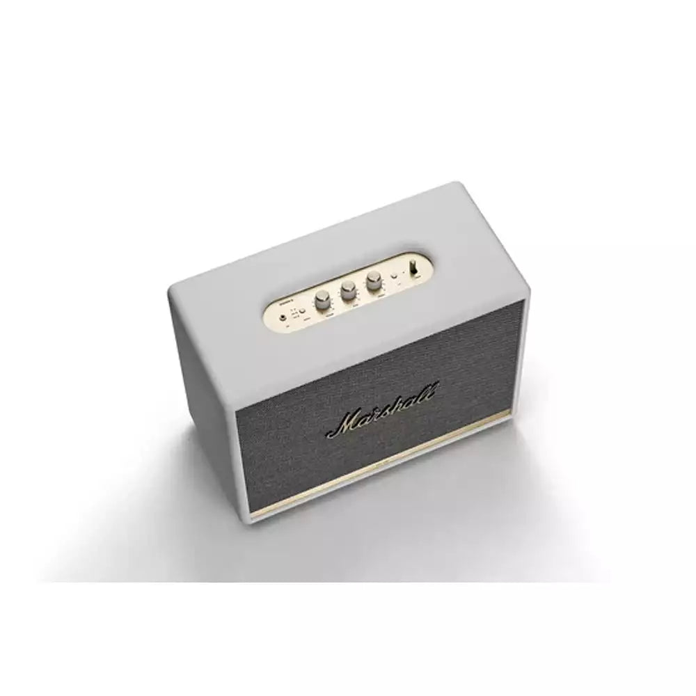 (Pre-Owned, Good) Marshall Woburn II (Gen 2) Bluetooth Speaker System (White) (120 Days Warranty)