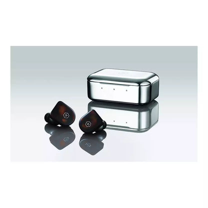 (Pre-Owned, Excellent) MASTER & DYNAMIC MW07TS Truly Wireless Bluetooth Earphones (In Ear, With Mic) (Brown) (90 Days Warranty)