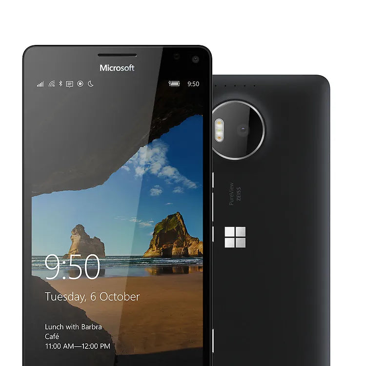 (Open Box Condition) Microsoft Lumia 950 Windows Smartphone With 20MP Carl Zeiss Camera (3GB, 32GB) (Black) (90 Days Warranty)