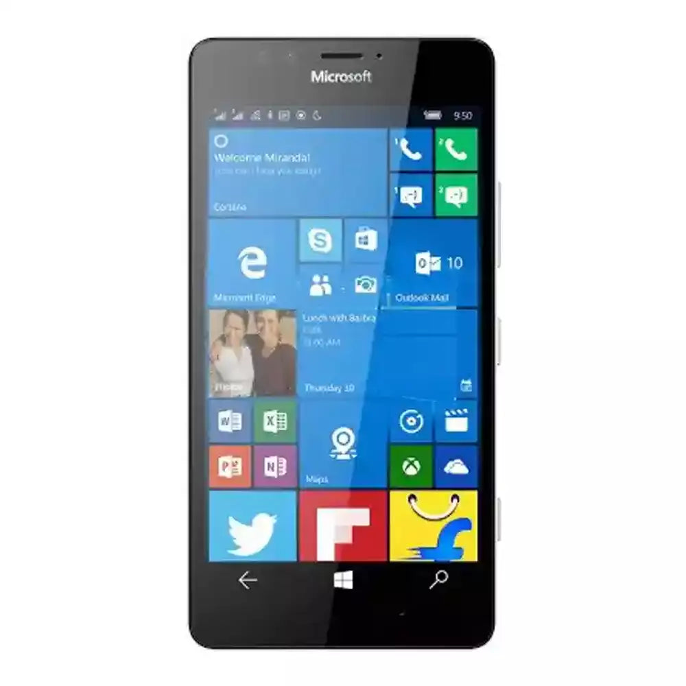 (Open Box Condition) Microsoft Lumia 950 Windows Smartphone With 20MP Carl Zeiss Camera (3GB, 32GB) (Black) (90 Days Warranty)