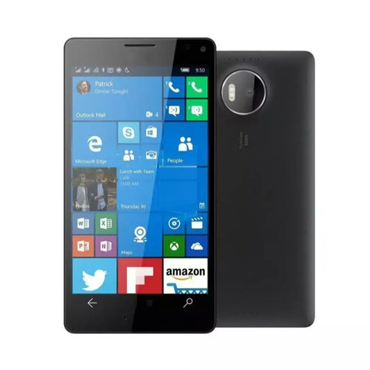 (Open Box Condition) Microsoft Lumia 950 Windows Smartphone With 20MP Carl Zeiss Camera (3GB, 32GB) (Black) (90 Days Warranty)