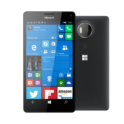 (Open Box) Microsoft Lumia 950 XL Windows 10 Mobile Smartphone With Iris Scanner (Dual SIM Support) (Black) (90 Days Warranty) (With Retail Box) (Real Unsold Inventory)
