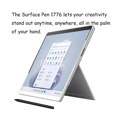 (Open Box) Microsoft Surface Pen (Model 1776) For Surface Pro 9/8/X/7+/6/5/4/3/Surface 3,Surface Go 3/2/1,Surface Laptop/Studio/Book 4/3/2/1 (Silver) (60 Days Warranty)