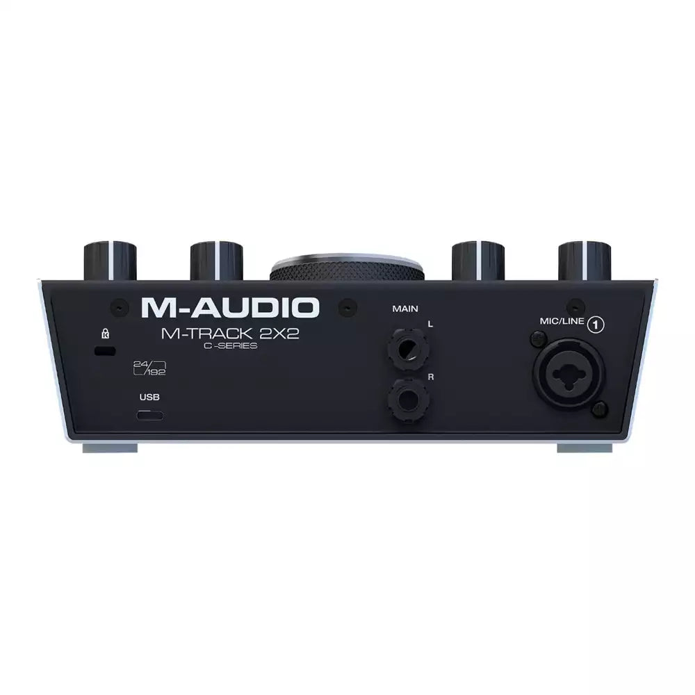 (Pre-Owned, Very Good) M-Audio M-Track 2x2 USB Audio Interface with Cubase (Plug-In Software) (Black) (90 Days Warranty)