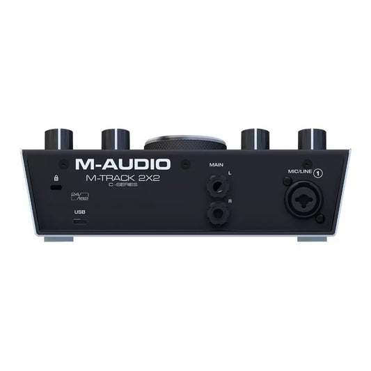 (Pre-Owned, Very Good) M-Audio M-Track 2x2 USB Audio Interface with Cubase (Plug-In Software) (Black) (90 Days Warranty)