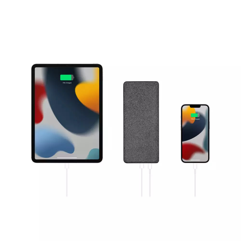 (Pre-Owned, Excellent) Mophie Powerstation Pro XL 25000 mAh Powerbank For AirPods, Apple Watch, MacBook Air , iPad, iPhone, USB-C Devices, Portable power with up to 100W USB-C PD Output (Gray) (60 Days Warranty)