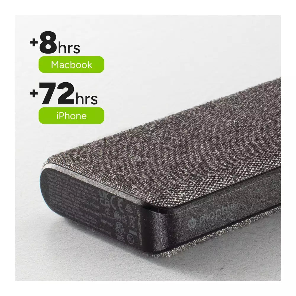 (Pre-Owned, Excellent) Mophie Powerstation Pro 20,000mAh Portable Battery with up to 45W of Power Output For Smartphones and Laptops (Gray) (60 Days Warranty)