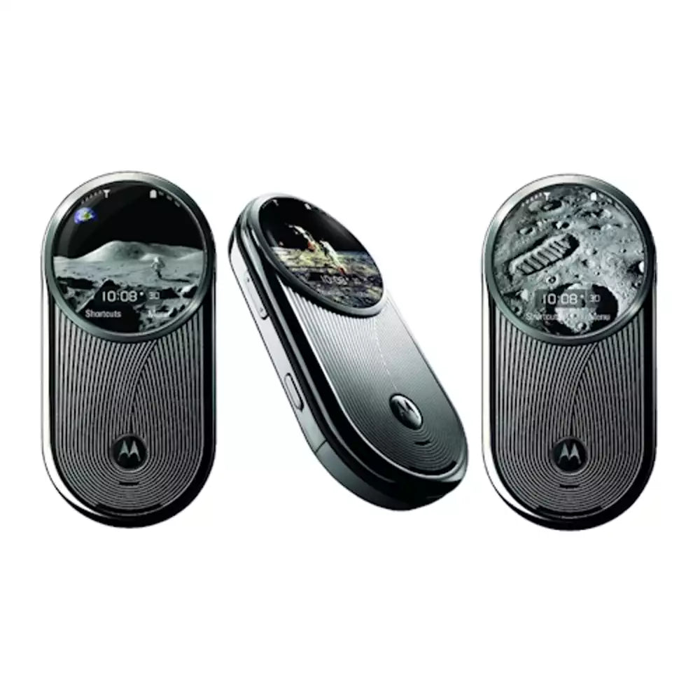 (Pre-Owned, Excellent) Motorola AURA R1 Celestial Edition (Apollo 11) (1217 Out of 2000) Limited Edition, Luxury Phone (Steel) (90 Days Warranty) (Works With Airtel & Vi)