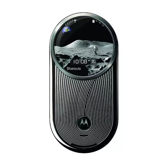 (Pre-Owned, Excellent) Motorola AURA R1 Celestial Edition (Apollo 11) (1217 Out of 2000) Limited Edition, Luxury Phone (Steel) (90 Days Warranty)