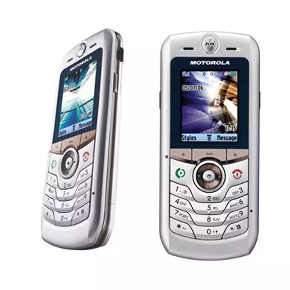 (Open Box Condition) Motorola L2 Sleek Bar Phone With Aluminium Build (Silver) (90 Days Warranty) (With Original Retail Box)